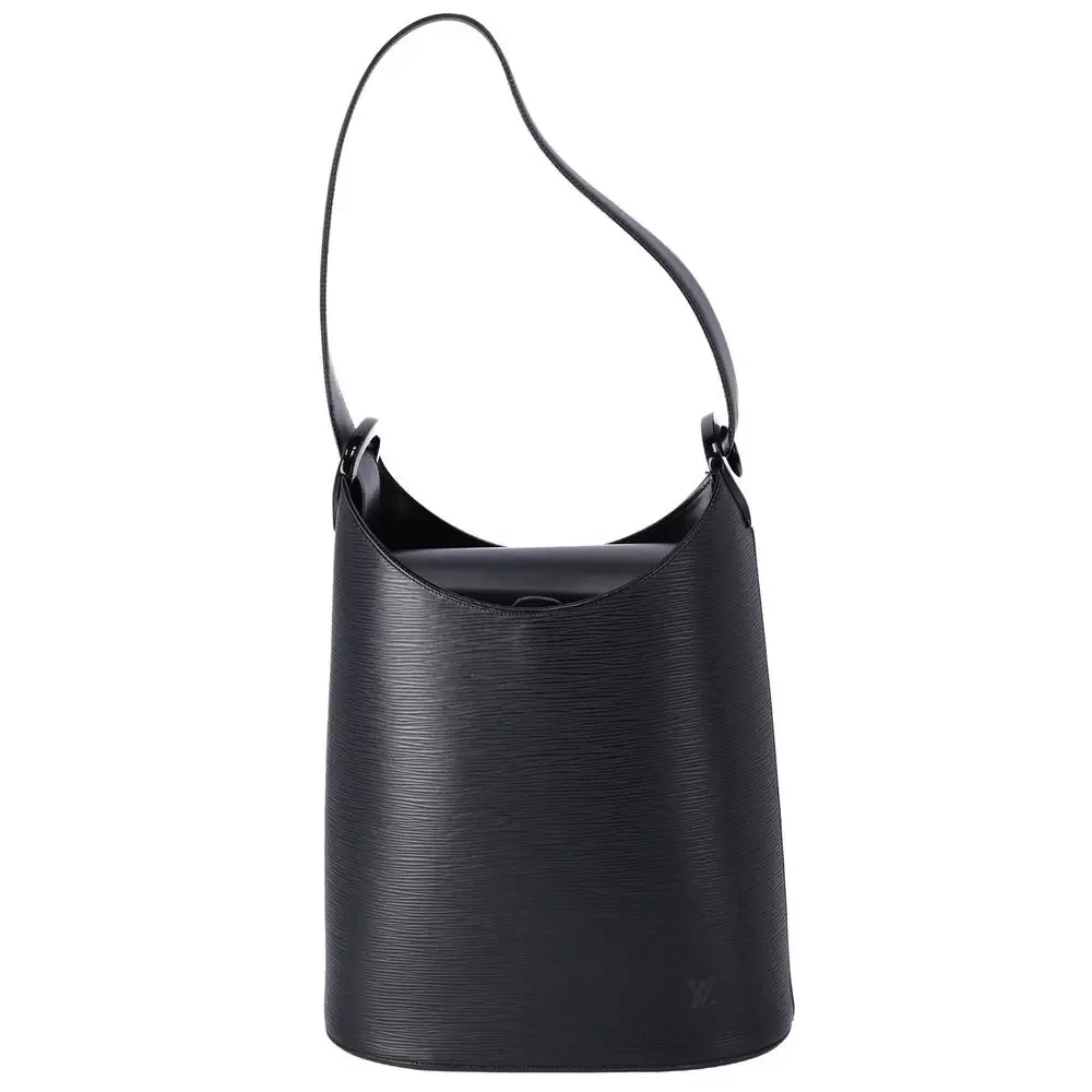 Louis Vuitton Verseau Epi Shoulder Bag M52812 Noir Leather